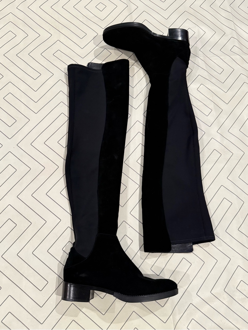 Tory Burch Black Over The Knee Boots